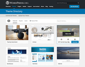 wordpress theme directory